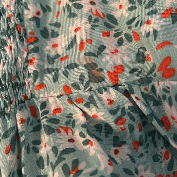 Greenish blue blouse - Picture 3 of 3